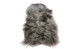 Dyed Icelandic Sheepskin: Gray Dark Tops: 90-100 cm or 36" to 40": Gallery Item - 7-00GD-G1446 (Y2DRA)