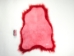 Dyed Icelandic Sheepskin: Red:  90-100cm or 36" to 40": Gallery Item - 7-00RD-G01 (K17)