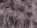 Dyed Icelandic Sheepskin: Silver Dark Tops:  90-100cm or 36" to 40": Gallery Item - 7-00SD-G01 (Y2D)