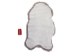 Dyed Icelandic Sheepskin: Shorn: Gray: 90-100cm or 36" to 40": Gallery Item - 7-02GY-G02 (Y2GRJ)