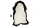 Icelandic Sheepskin: Chocolate Brown: 120-130cm or 48" to 52": Gallery Item - 7-306-G303 (Y2GXX)