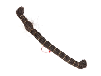 Mexican Horse Tail Hair: Brown: 33": Gallery Item 