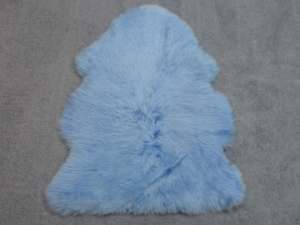 Dyed Australian Sheepskin: Blueberry: Gallery Item 