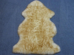 Dyed Australian Sheepskin: Brown Tip: Gallery Item 