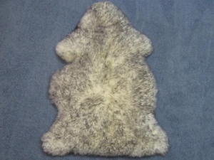 Dyed Australian Sheepskin: Black Tip: Gallery Item 