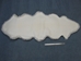 Australian Sheepskin Double Rug: ~71" x 25": White with Black Tips: Gallery Item - 78-RUG-BK-2-G201 (10UB)