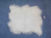Icelandic Sheepskin Rug: ~4x4 ft: White: Gallery Item - 7W0404-G302 (Y2DRH)