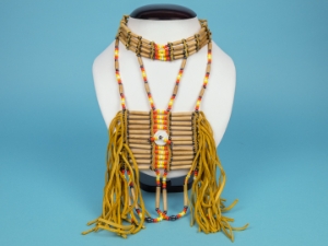 Mohawk Breast Plate Choker: Gallery Item 