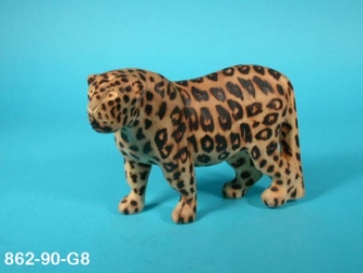 African Leopard Wood Carving: Gallery Item 