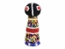 Ndebele Doll with No Hair: Small: 3-5": Gallery Item - 1004MK-S-G3252 (Y3L)