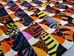 Cow Hide Carpet: Dyed Patchwork: Gallery Item - 1032-D-G02EW (Y3L)
