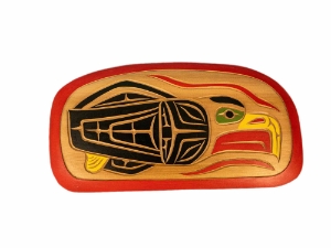 Northwest Coast Plaque: Eagle Panel: Gallery Item 