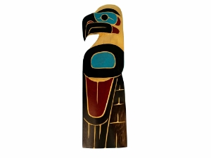 Northwest Coast Plaque: Eagle: Gallery Item 