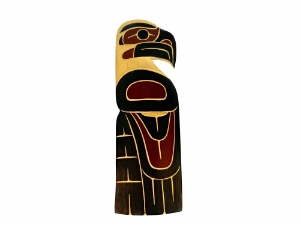 Northwest Coast Plaque: Eagle: Gallery Item 