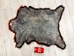 Cashmere Goat Skin: Dyed Black and Red: Gallery Item - 1225-G4229 (Y3L)