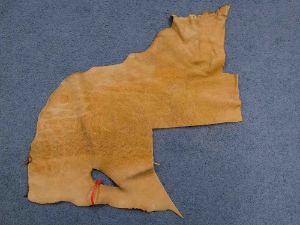 Commercial Brain-Tanned Elk Leather: Gallery Item 