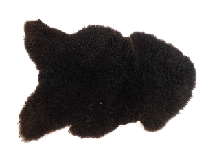 Natural Curly Swedish Sheepskin: 110-120cm: Gallery Item 
