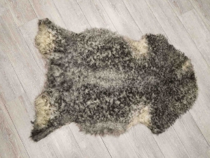 Gotland Sheepskin: Curly Gray: Gallery Item 