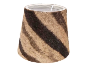 Zebra Skin Lampshade: Small: Gallery Item 