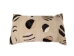 Zebra Circles Leather Cushion - 1341-G15 (Y2DRH)
