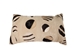 Zebra Circles Leather Cushion - 1341-G15 (Y2D)