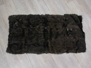 #3 Rabbit Plate: Dark Brown: Gallery Item 