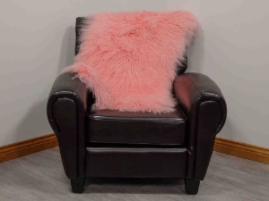 Discounted Dyed Light Pink Tibet Lamb Plate: Gallery Item 