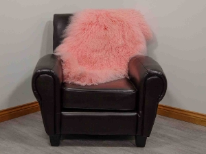 Discounted Dyed Light Pink Tibet Lamb Plate: Gallery Item 
