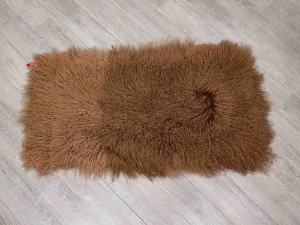 Discounted Dyed Sandy Brown Tibet Lamb Plate: Gallery Item 