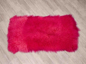 Discounted Dyed Fuchsia/Pink Tibet Lamb Plate: Gallery Item 
