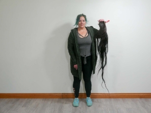Tanned Horse Tail: Black: Gallery Item 