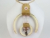 Ojibwa Fancy 4-Tooth Beaver Necklace: Gallery Item - 200-403-G3360 (Y2H)