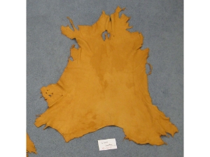 Deerskin Leather: Craft: Oak Buff: Gallery Item 