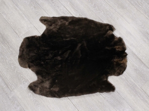 Sheared Beaver Rug: Gallery Item 