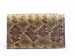 Reddish Real Rattlesnake Skin Wallet: Cowboy: Gallery Item - 598-W303-G3577 (Y1GRC)