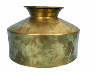 Brass Vase: Gallery Item brass vase, metalware, Madagascar