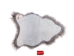 Dyed Icelandic Sheepskin: Gray: 90-100 cm or 36" to 40": Gallery Item - 7-00GY-G1907 (10UB)