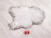 Dyed Icelandic Sheepskin: Light Silver Dark Tops:  90-100cm or 36" to 40": Gallery Item - 7-00SL-G3816 (Y2GRJ)