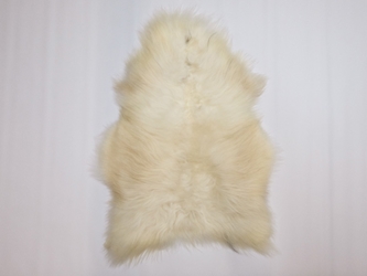 Icelandic Sheepskin: Creamy White: 110-120cm or 44" to 48": Gallery Item 