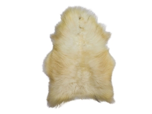 Icelandic Sheepskin: Creamy White: 110-120cm or 44" to 48": Gallery Item 