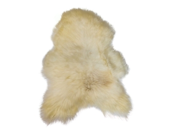 Icelandic Sheepskin: Creamy White: 110-120cm or 44" to 48": Gallery Item 