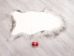 Icelandic Sheepskin: Gray: 110-120cm or 44" to 48": Gallery Item - 7-205-G3827 (Y2GXX)