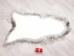Icelandic Sheepskin: Gray: 110-120cm or 44" to 48": Gallery Item - 7-205-G3829 (Y2GXX)