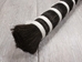 Double Drawn Horse Tail Hair: Black: 36": Gallery Item - 702-BKTD36-G3220 (Y2J)