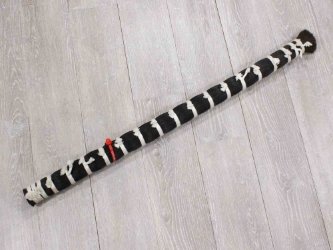 Double Drawn Horse Tail Hair: Black: 36": Gallery Item 