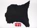 Dyed Garment Grade Broadtail Lambskin: Black Suede: Gallery item - 78-51-1BNS-G3127 (Y1K)
