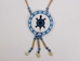 Large Ojibwa Rosette Necklace: Gallery Item - 81-701-G3507 (D5)