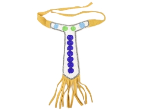 Ojibwa Beaded Necklace: Gallery Item 