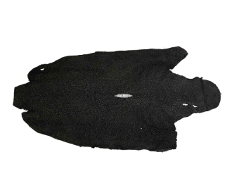 Stingray Leather: Large: Natural Black: Gallery Item 