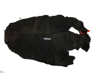 Stingray Leather: Large: Natural Black: Gallery Item 